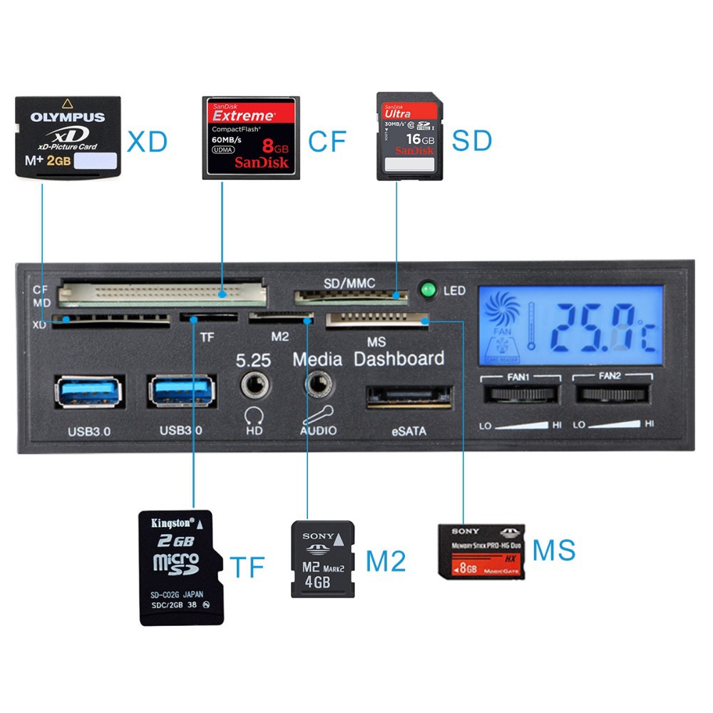 Alta-calidad-SD-Reader-5-25-pulgadas-máquina-de-lector-de-tarjetas-audio-lector-de-tarjetas