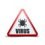 Virus attention sign